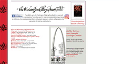 Desktop Screenshot of calligraphersguild.org